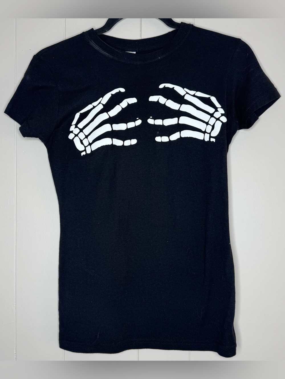 Misfits Skeleton Hands 2014 Band Tee Womens XS